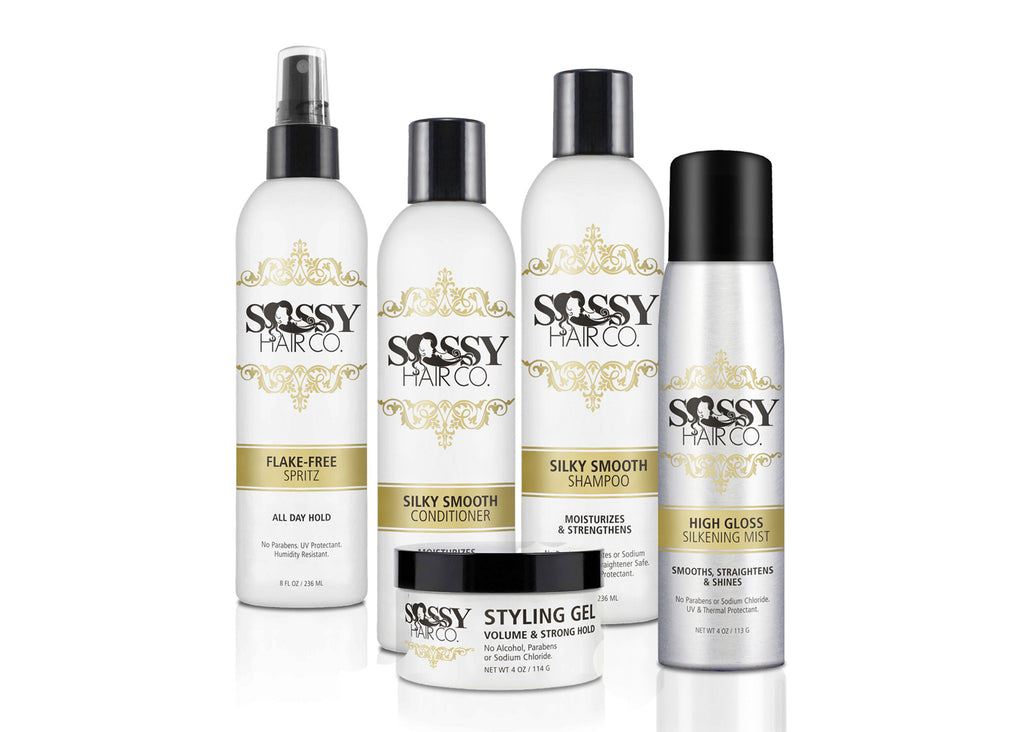 Shampoo, Conditioner, Gel, Spritz & Hair Gloss Mist